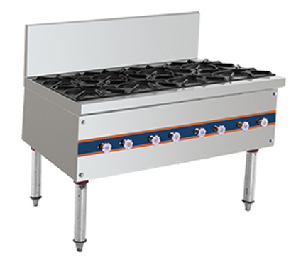 中式双炒双尾灶