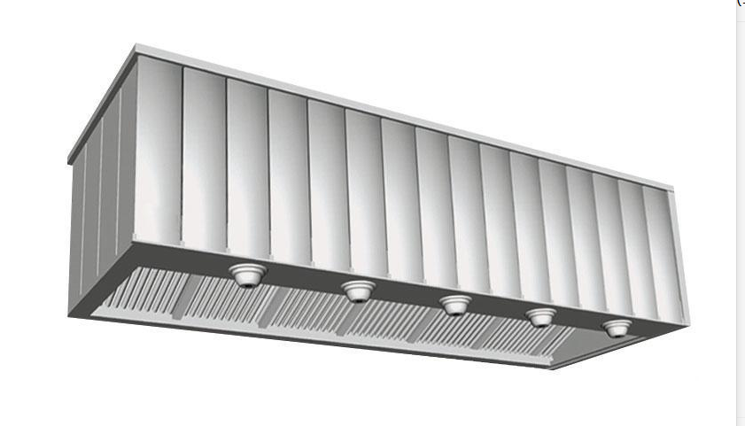 不锈钢豪华油网烟罩